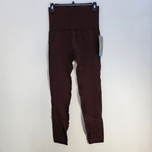 Homma XL Chocolate Brown Leggings NWT